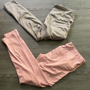 Two Pairs of Jockey High Rise Leggings